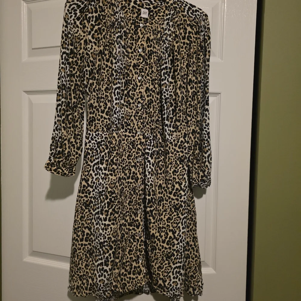 Gap Leopard Print Women's Dress
